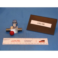 Safety Bleeder Valve, 1/4&quot; NPT