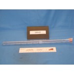 Receiver Tube with Certificate, 0 - 100% &times; 0.5%, 0 - 50 mL &times; 0.25 mL, 50 mL